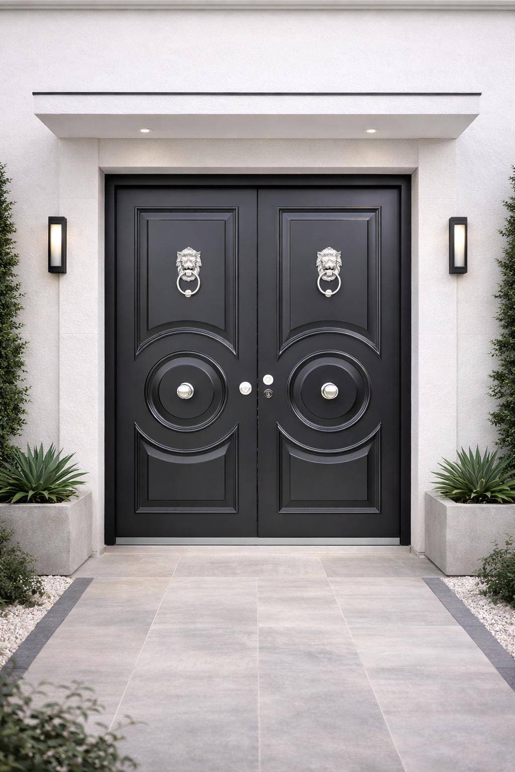 Private residence security door