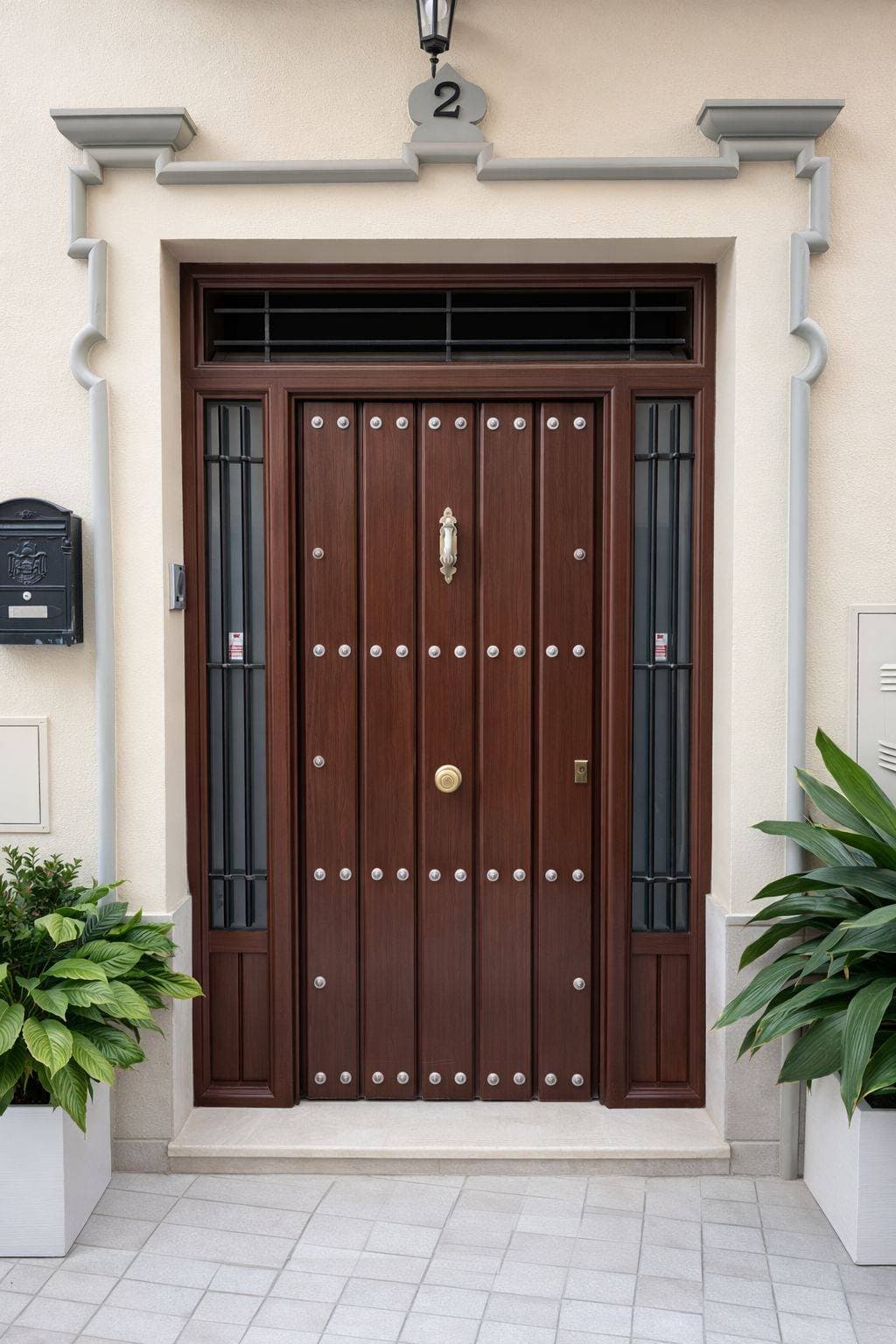 Penthouse entrance security system